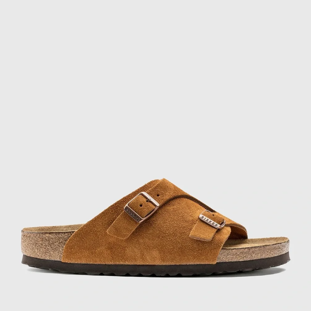 NEW Unique Zurich Birkenstock size  EU 46 in Mink. In box with tags. US men’s 13